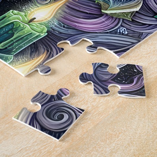 Mystical Celestial Witch Legpuzzel (Zijkant)