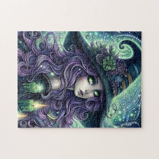 Mystical Celestial Witch Legpuzzel (Horizontaal)