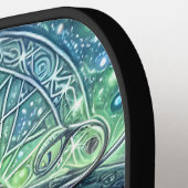 Mystical Celestial Witch Pickleball Paddle (Links Detail)