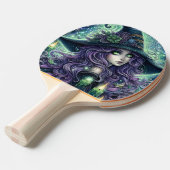 Mystical Celestial Witch Tafeltennisbatje (Voorkant Gekanteld)