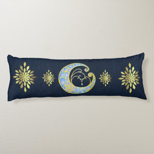 Mystical Celtic Moon Lichaamskussen (Achterkant)