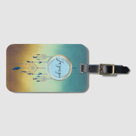 Mystical Chic Personalized Dreamweaver Bagagelabel