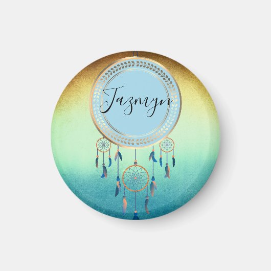 Mystical Chic Personalized Dreamweaver Magneet (Voorkant)