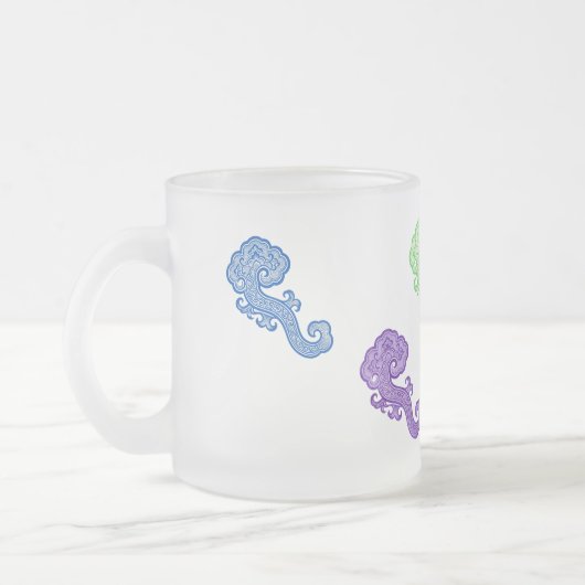 Mystical Cloud Creature Mug Matglas Koffiemok (Links)