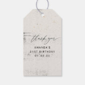 Mystical Cosmic Cadeaulabel (Achterkant)