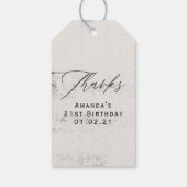 Mystical Cosmic Cadeaulabel (Achterkant)