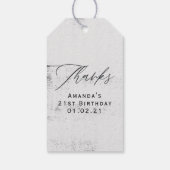 Mystical Cosmic Cadeaulabel (Achterkant)