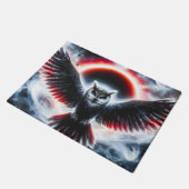Mystical Cosmic Celestial Owl Deurmat (Schuin)