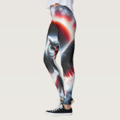 Mystical Cosmic Celestial Owl Leggings (Links)