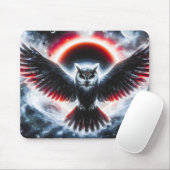 Mystical Cosmic Celestial Owl Muismat (Met muis)