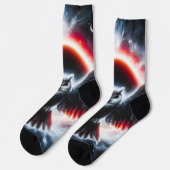 Mystical Cosmic Celestial Owl Sokken (Links)