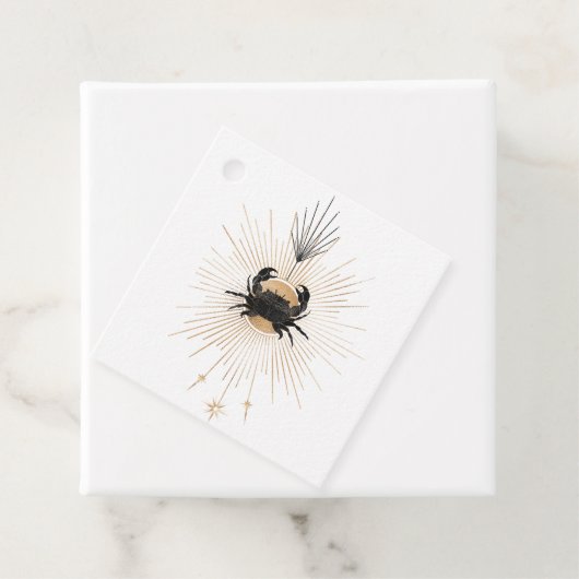 Mystical Cosmic Crab Bedankjes Labels (In situ)