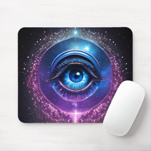 Mystical Cosmic Eye Muismat (Met muis)