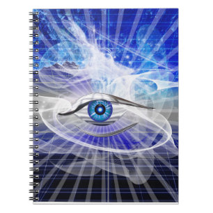 Mystical Cosmic Eye Thema Notitieboek