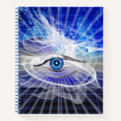 Mystical Cosmic Eye Thema Notitieboek (Voorkant)