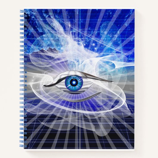 Mystical Cosmic Eye Thema Notitieboek (Voorkant)