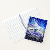 Mystical Cosmic Eye Thema Notitieboek (Binnen)