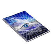 Mystical Cosmic Eye Thema Notitieboek (Rechterzijde)