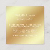 Mystical Cosmic Square Visitekaartje (Achterkant)