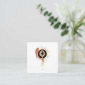 Mystical Cosmic Square Visitekaartje (Staand voorkant)