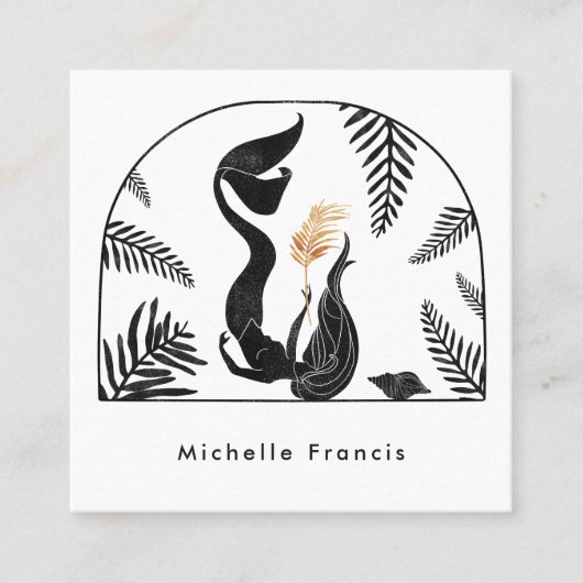 Mystical Cosmic Square Visitekaartje (Voorkant)