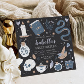 Mystical Crystal Fortune Teller Sweet Sixteen Kaart