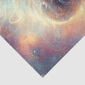 Mystical Decorative Lion King Decoupage Tissuepapier (Detail)