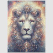 Mystical Decorative Lion King Decoupage Tissuepapier (Voorkant)