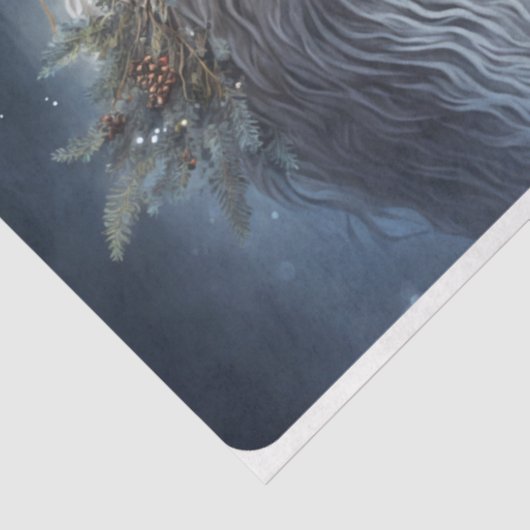 Mystical Deer Tissuepapier (Detail)