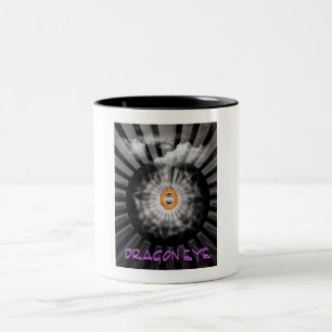 Mystical Dragon Eye Tweekleurige Koffiemok