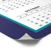 Mystical Dragon Fantasy Calendar 2026  Poster (Hoek)