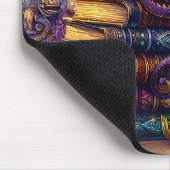 Mystical Dragon Wizard Boeken Muismat (Hoek)