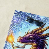 Mystical Dragon Wizard Books Strandlaken (In situ)