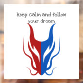 Mystical Dragoon Fantasy Raamsticker (Vel 2)