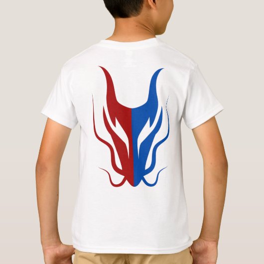 Mystical Dragoon Fantasy T-shirt (Achterkant)