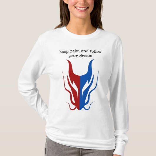 Mystical Dragoon Fantasy T-shirt (Voorkant)