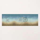 Mystical Dream Catcher Monogram Yoga Mat (Achterkant (horizontaal))