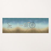 Mystical Dream Catcher Monogram Yoga Mat (Voorkant (horizontaal))