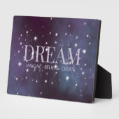 Mystical Dream Dusty Violet Fotoplaat (Zijkant)