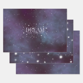 Mystical Dream Dusty Violet Inpakpapier Vel