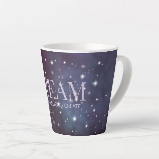 Mystical Dream Dusty Violet Latte Mok (Rechterhoek)