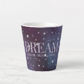 Mystical Dream Dusty Violet Latte Mok (Voorkant)