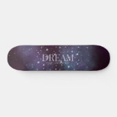 Mystical Dream Dusty Violet Persoonlijk Skateboard (Horizontaal)