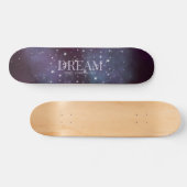 Mystical Dream Dusty Violet Persoonlijk Skateboard (Horizontaal)