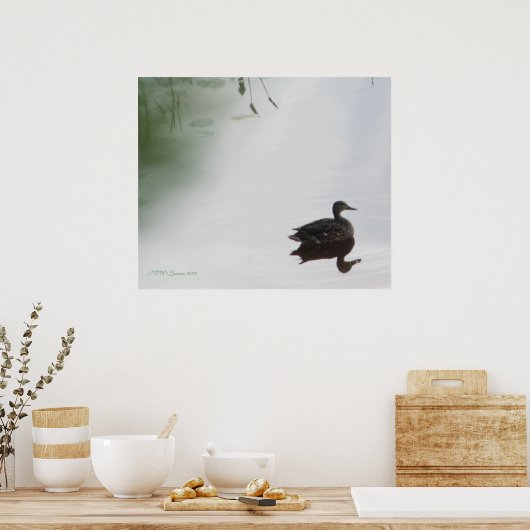 Mystical Duck Poster (Keuken)