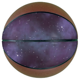 Mystical Dusty Violet Galaxy Basketbal