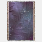 Mystical Dusty Violet Galaxy Deken (Voorkant Verticaal)