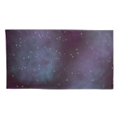 Mystical Dusty Violet Galaxy Kussensloop (Achterkant-Rechts)