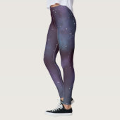 Mystical Dusty Violet Galaxy Leggings (Links)