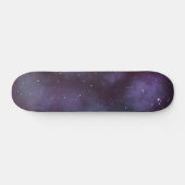 Mystical Dusty Violet Galaxy Persoonlijk Skateboard (Horizontaal)